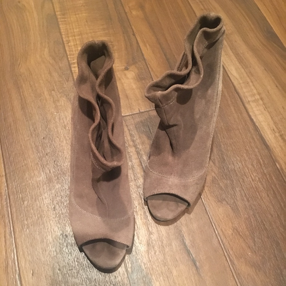 Zara Peep Toe Wedge
